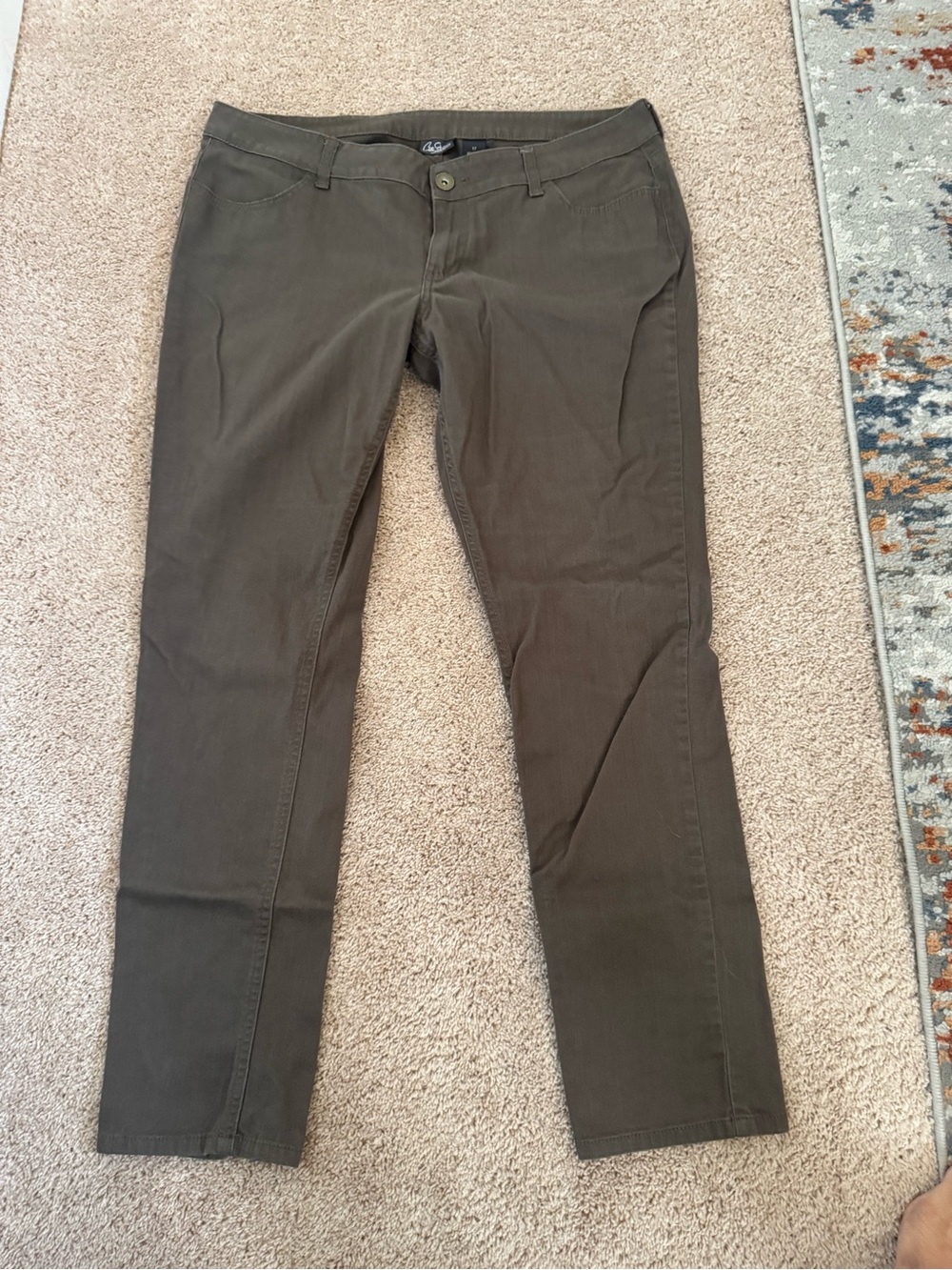 City Streets Olive Brown jeans